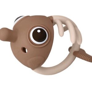 Clown, fish, teether, toy, mom Bella